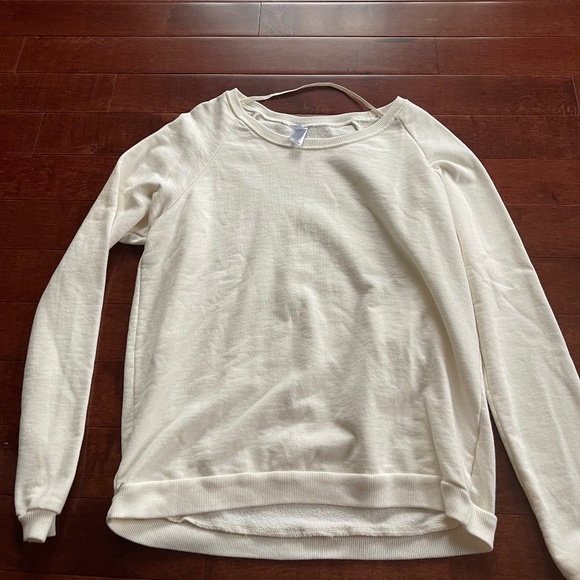 Alternative Tops - Alternative Off White Crewneck Long Sleeve Shirt size XL